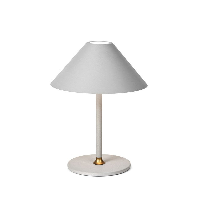 Hygge Bordlampe Fra Halo Design Warm Gray