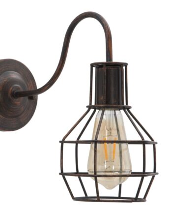 Industriel Lampe Jern 32x14x30