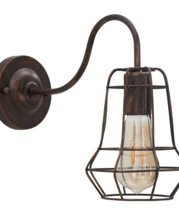 Industriel Lampe Jern 33x15x27