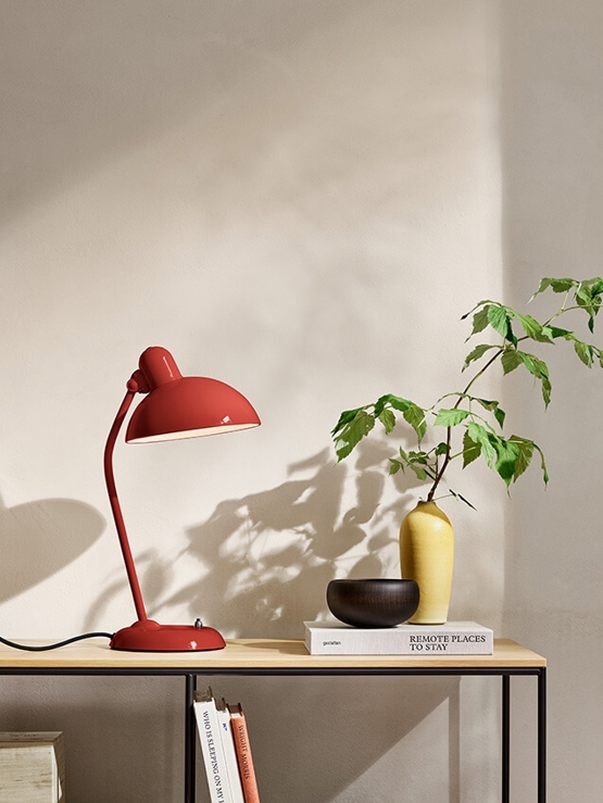 Kaiser Idell 6556 Bordlampe Venetian Red