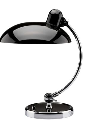 Kaiser Idell 6631 Luksus Bordlampe Blank Sort Fritz Hansen