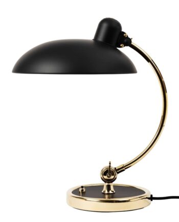 Kaiser Idell 6631 Luksus Bordlampe Sort Messing Fritz Hansen