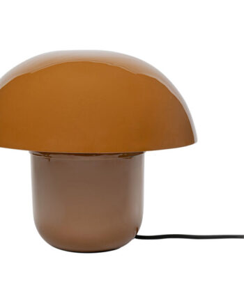 Kare Design Mushroom Bordlampe Brun Emalje Stål