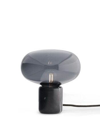 Karl Johan Bordlampe Smoked Glas New Works