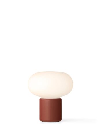 Karl Johan Portable Bordlampe Earth Red New Works