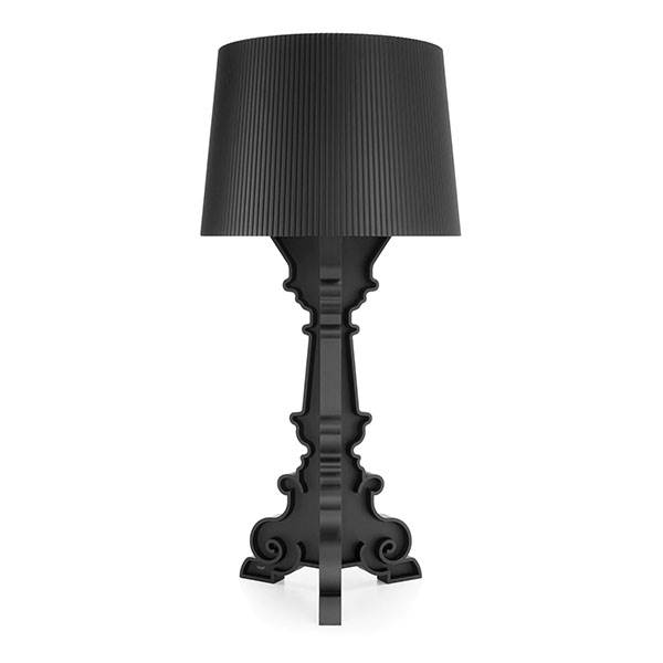 Kartell Bourgie Mat Bordlampe Sort : Erling Christensen Møbler