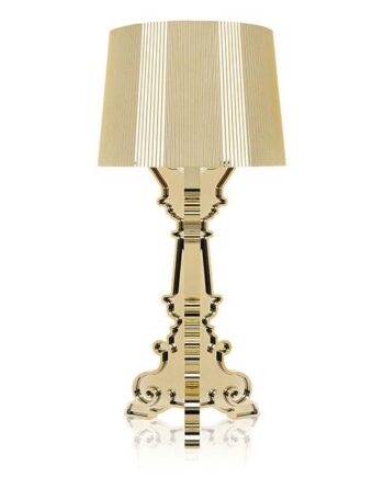 Kartell Bourgie Metal Bordlampe Guld : Erling Christensen Møbler