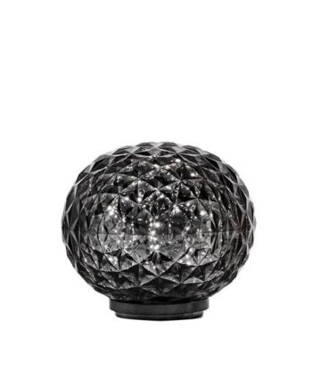 Kartell Mini Planet Battery Bordlampe Crystal Fume : Erling Christensen Møbler