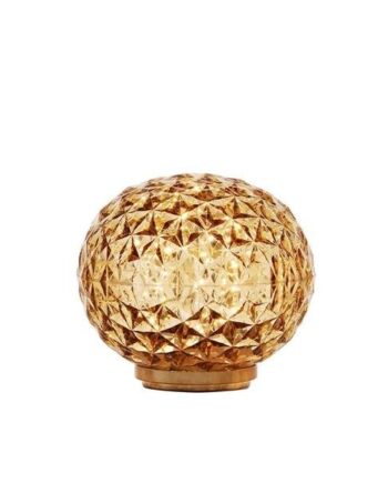 Kartell Mini Planet Battery Bordlampe Crystal Yellow : Erling Christensen Møbler
