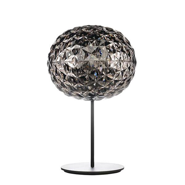 Kartell Planet Led Bordlampe Med Fod Smoked : Erling Christensen Møbler