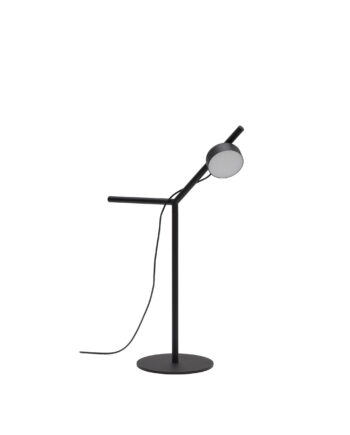 Kave Home Orey Bordlampe Med Multi Position Spotlight Sort Metal