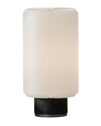 Klint Cylinder Bordlampe Sortbejdset Medium : Erling Christensen Møbler
