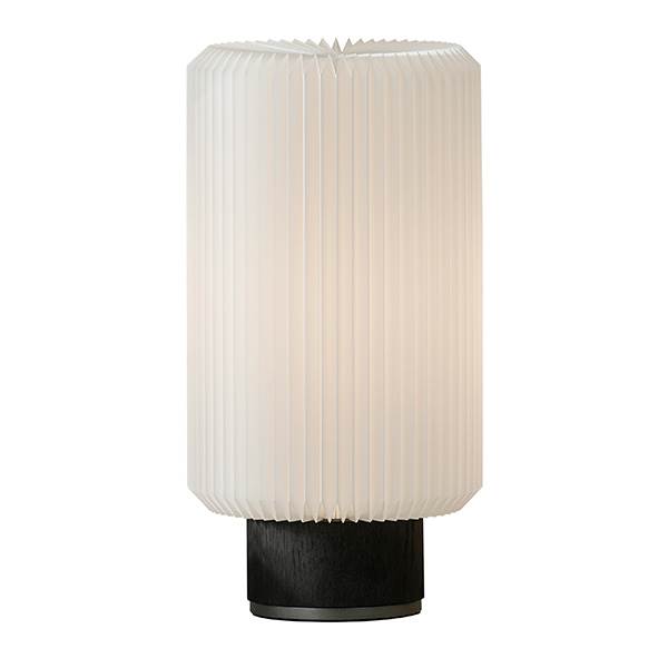 Klint Cylinder Bordlampe Sortbejdset Medium : Erling Christensen Møbler