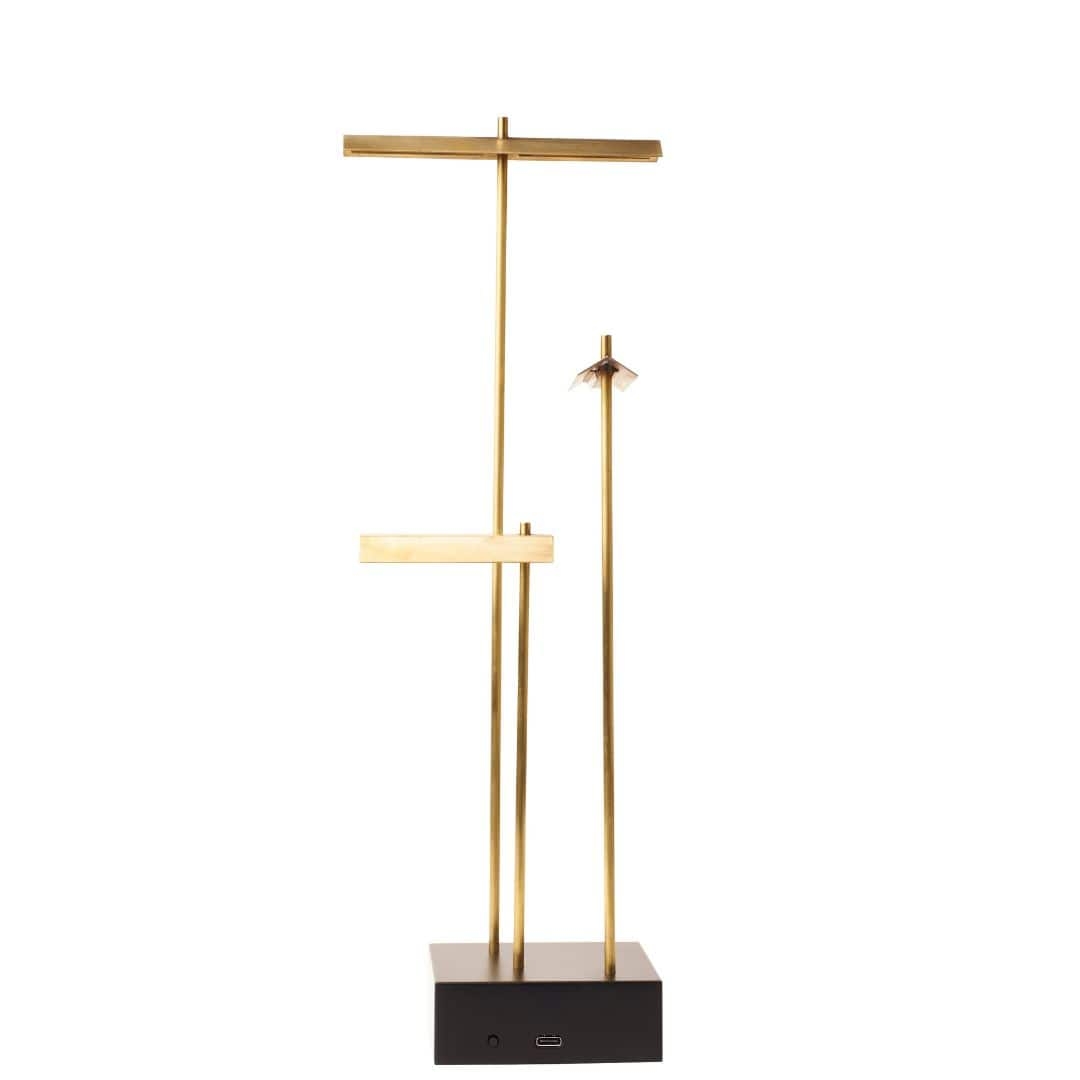 Knokke Transportabel Bordlampe Messing Dcw Editions