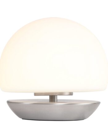 Koba Bordlampe Glas Med Tre Forskellige Understel Glas Stål