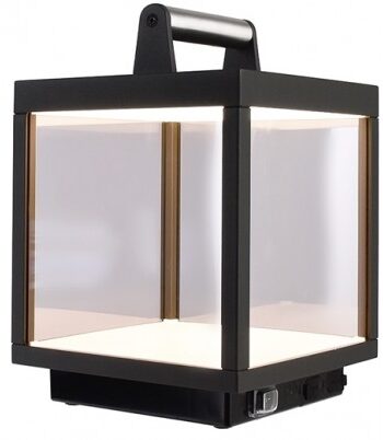 Lacertae Usb Bordlampe H27 Mørkegrå