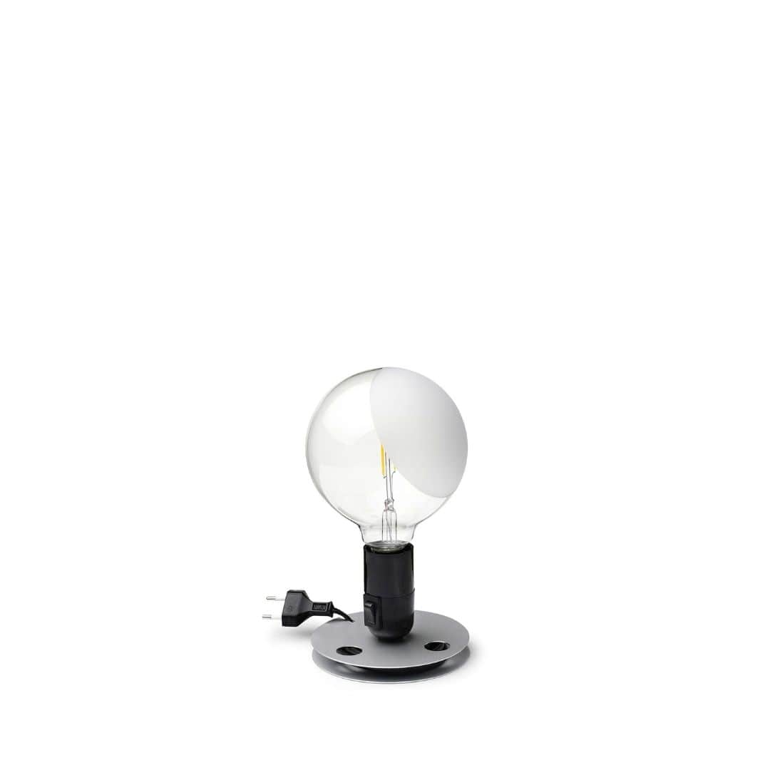 Lampadina Bordlampe Alu Sort Flos