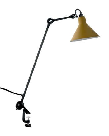 Lampe Gras 201 Arkitektlampe Sort Gul