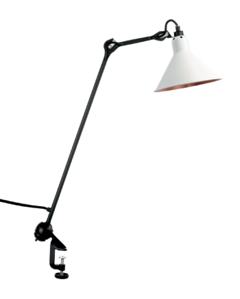 Lampe Gras 201 Arkitektlampe Sort Hvid Kobbe Inderskærmr