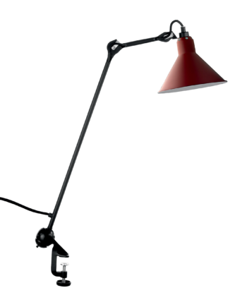 Lampe Gras 201 Arkitektlampe Sort Rød