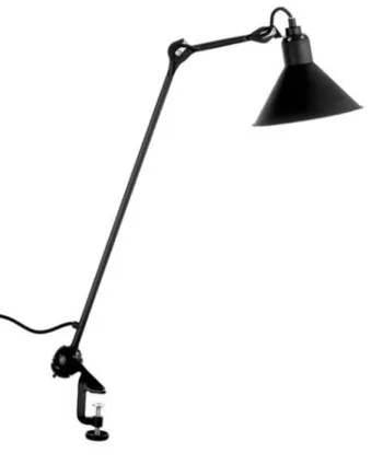 Lampe Gras 201 Bordlampe Sort