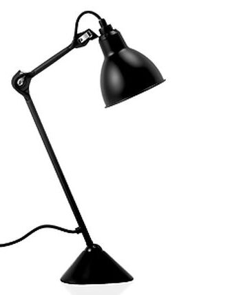 Lampe Gras 205 Bordlampe Sort  Sort  Round Nej Tak