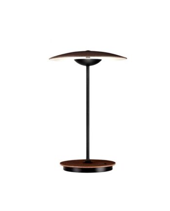 Lampefeber Ginger 20m Bordlampe Sortmalet Træ : Erling Christensen Møbler