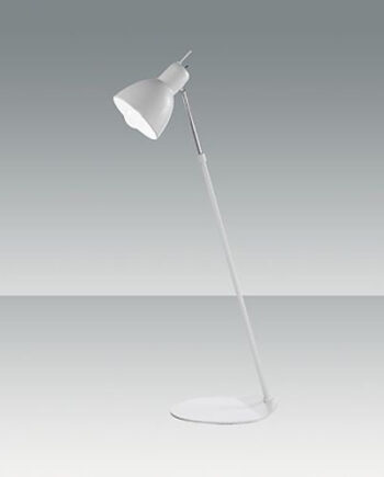 Lancaster Hvid Bordlampe Fabas Luce