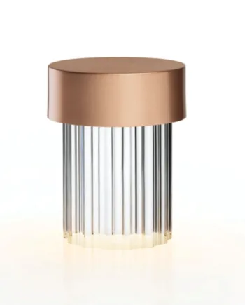 Last Order Bordlampe Riflet Satin Kobber