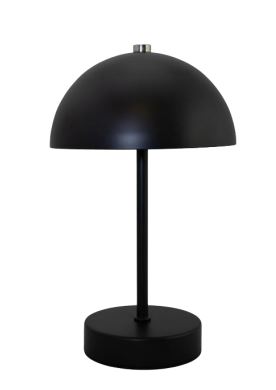 Led Bordlampe Touch Sort