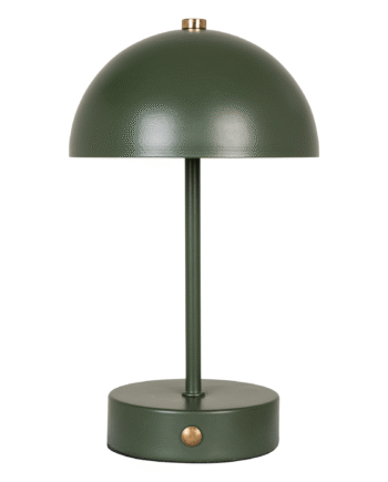 Led Trådløs Bordlampe Mørkegrøn