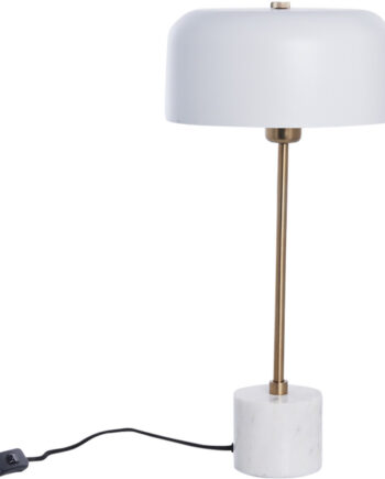 Lenebjerresofillia Bordlampe Hvid Guld