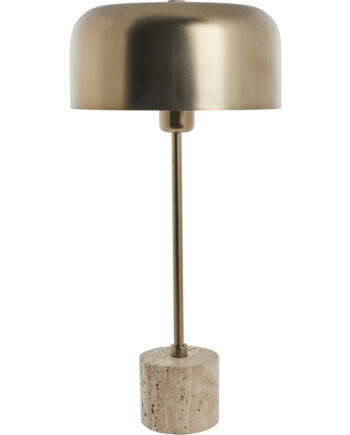 Lenebjerresofillia Bordlampe Linen Guld