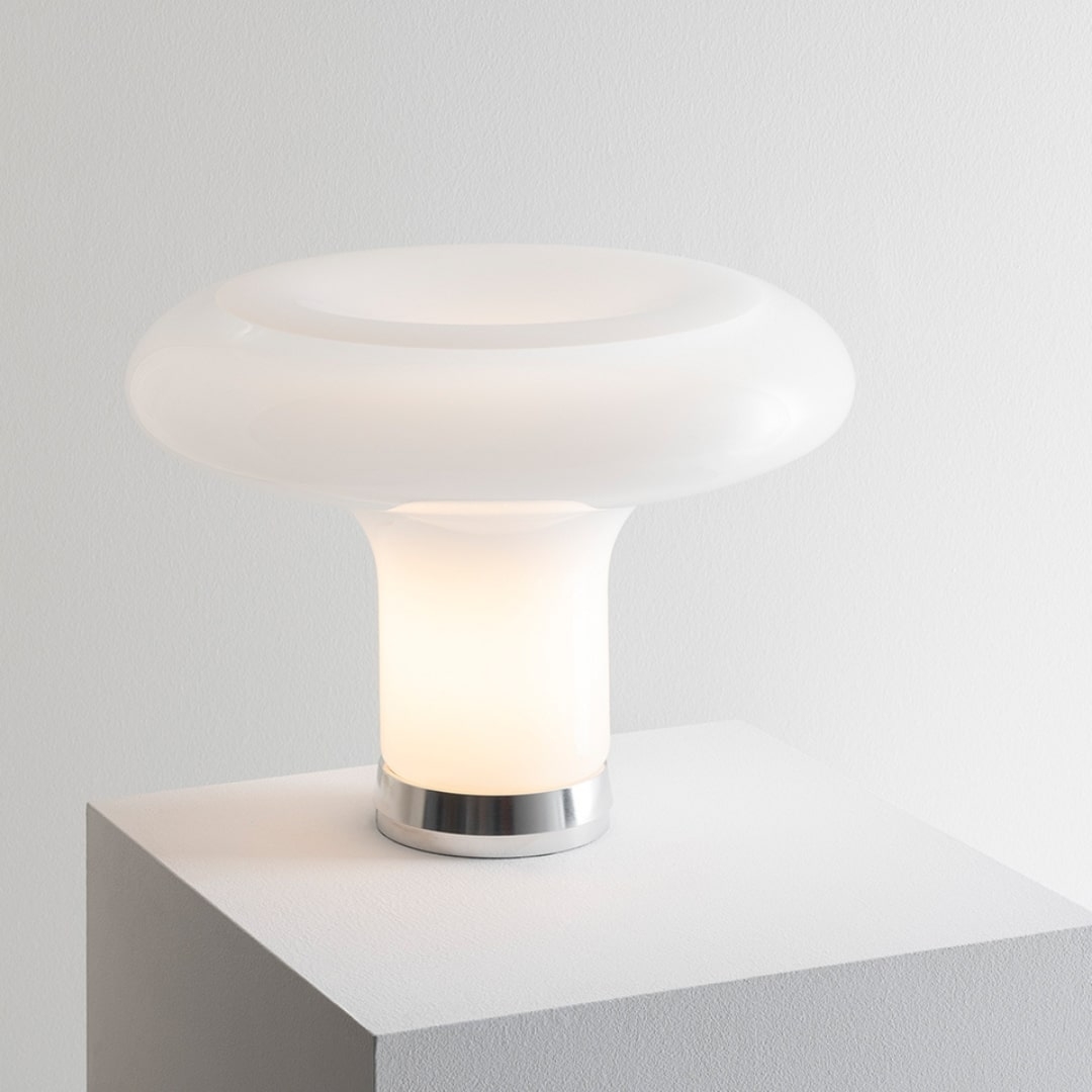 Lesbo Bordlampe Transparent Artemide