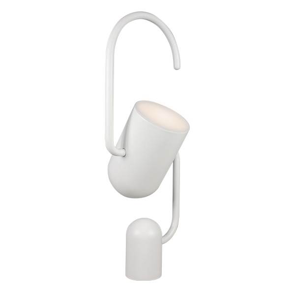 Light Hammel Grab Bærbar Bordlampe Hvid : Erling Christensen Møbler : Erling Christensen Møbler