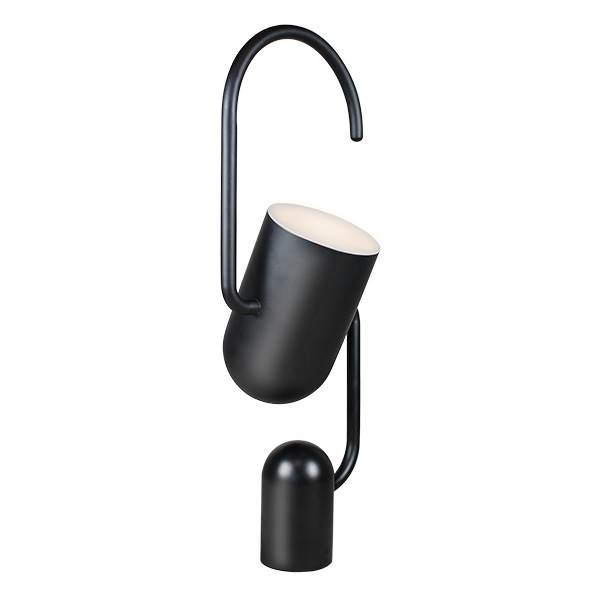 Light Hammel Grab Bærbar Bordlampe Sort : Erling Christensen Møbler : Erling Christensen Møbler