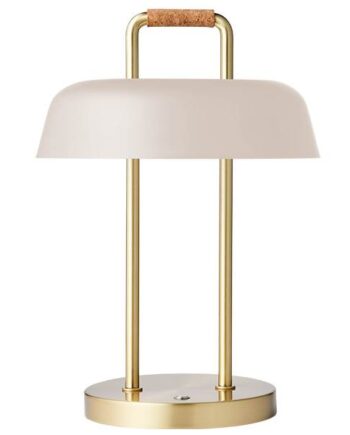 Light Hammel Heim Bærbar Bordlampe Beige : Erling Christensen Møbler : Erling Christensen Møbler