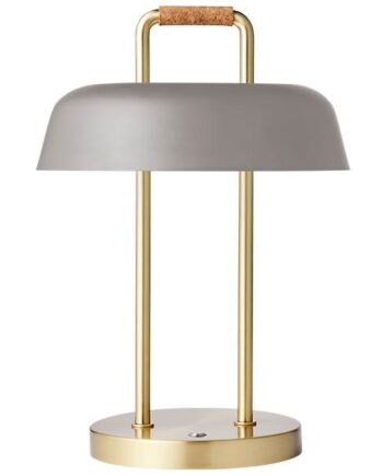 Light Hammel Heim Bærbar Bordlampe Grå : Erling Christensen Møbler : Erling Christensen Møbler