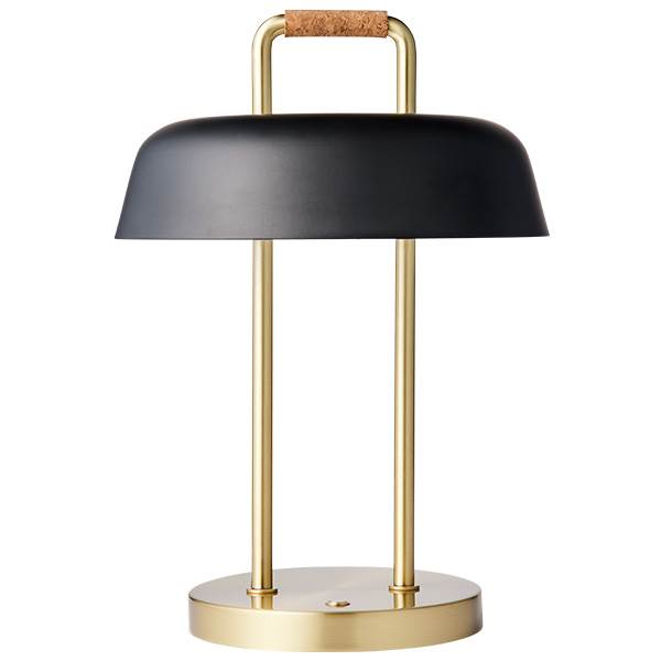 Light Hammel Heim Bærbar Bordlampe Sort : Erling Christensen Møbler : Erling Christensen Møbler
