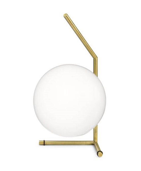 Light Low Bordlampe Messing
