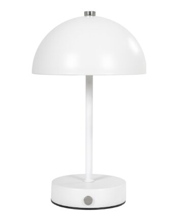 Lindberg Bordlampe Hvid Metal