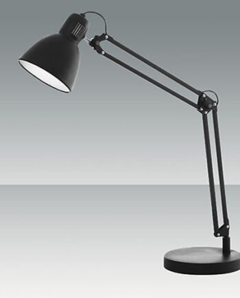 Lisetta Sort Bordlampe Fabas Luce