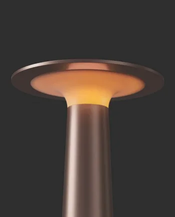 Lix Batterilampe Bordlampe Bright Bronze
