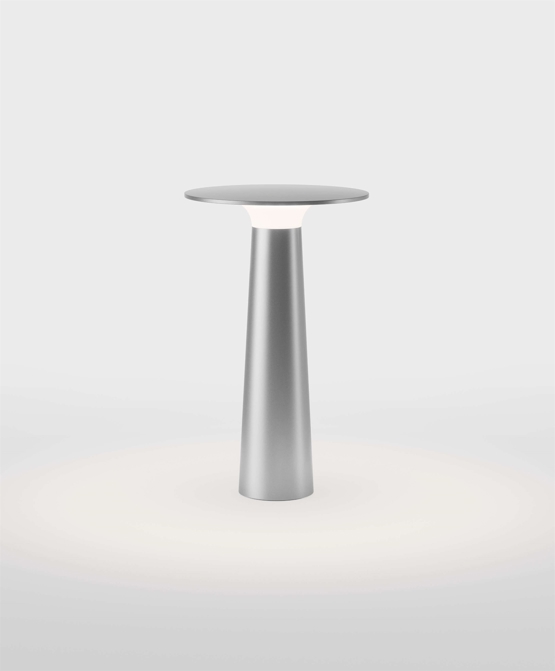 Lix Batterilampe Bordlampe Frozen Silver