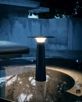 Lix Batterilampe Bordlampe Jet Black