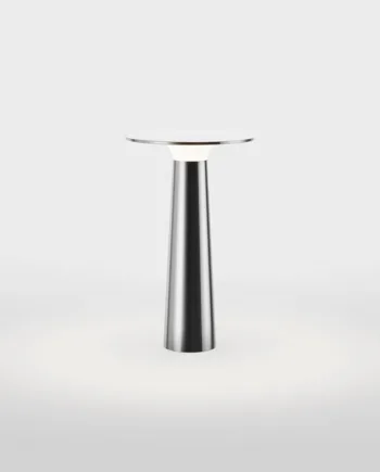 Lix Batterilampe Bordlampe Krom