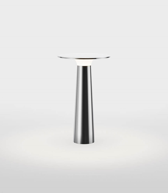 Lix Batterilampe Bordlampe Krom