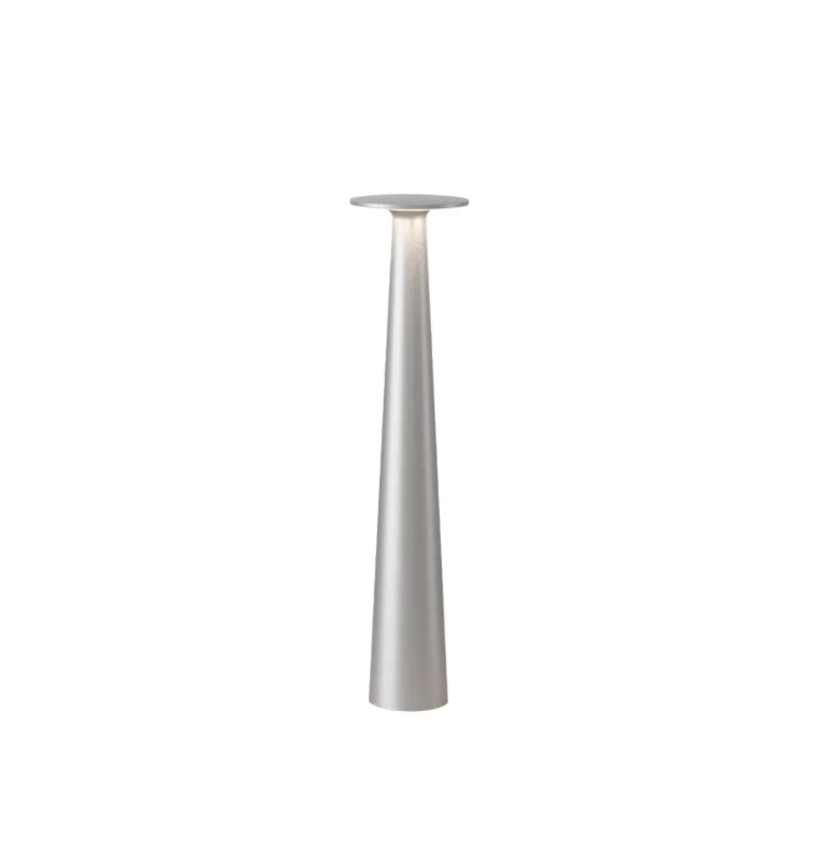 Lix Skinny Bordlampe Fra Ip44 Sølv
