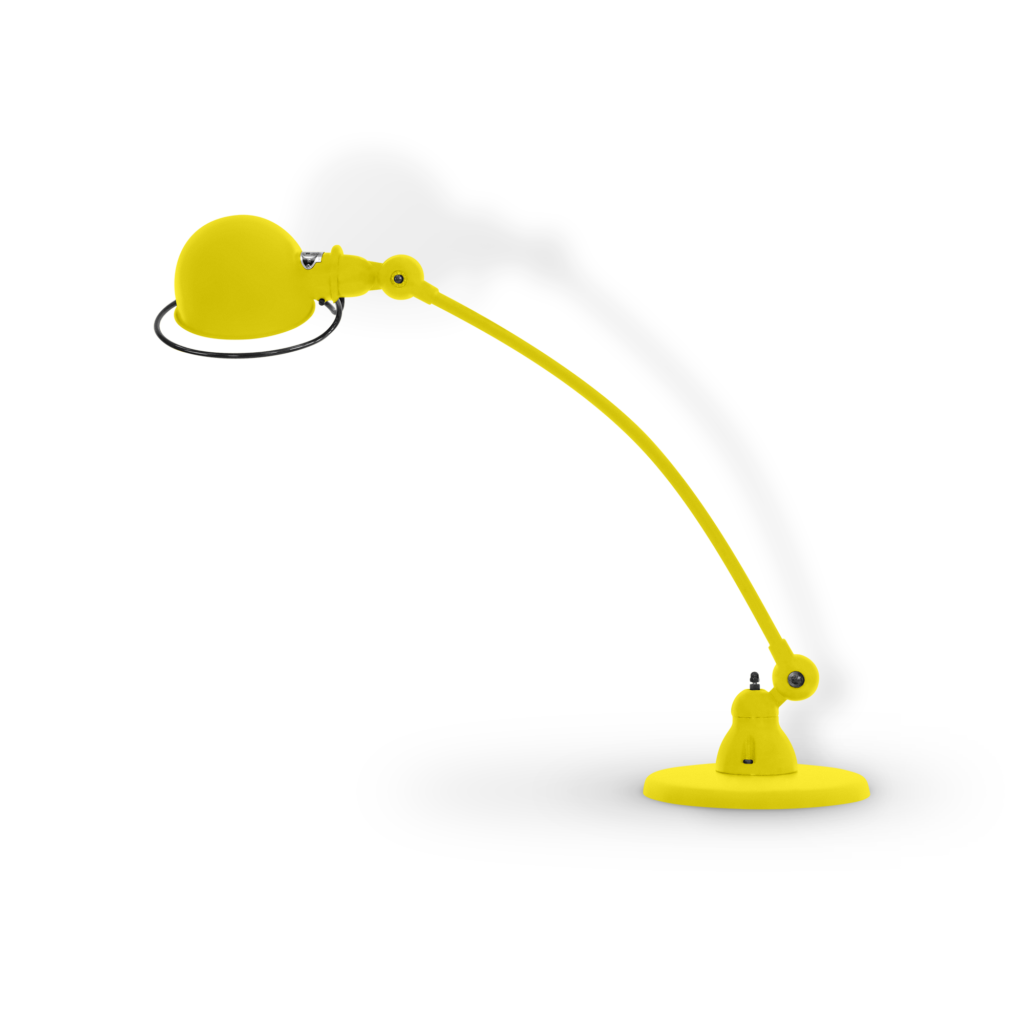 Loft C6000i Bordlampe Fra Jield Sulfur Yellow Mat