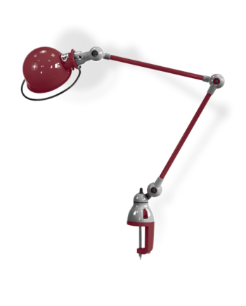 Loft D4040i Bordlampe Klemme Fra Jield Burgundy Blank Poleret